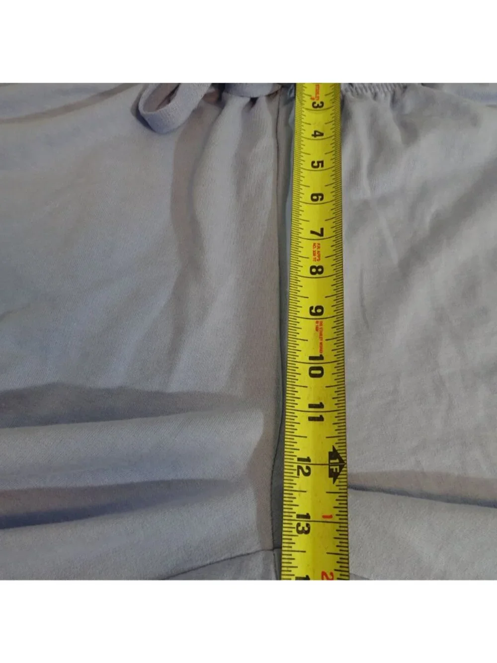 Ellos French Terry Women Blue Lounge Jogger Pants Sweats Size L 18 20 Pockets